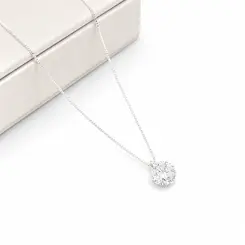 CHOKER CORAÇÃO PLUZ BANHADO A PRATA925