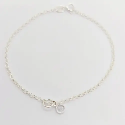 PULSEIRA PLUZ PONTO DE LUZ BANHADA A PRATA925