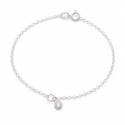 PULSEIRA PLUZ PONTO DE LUZ BANHADA A PRATA925