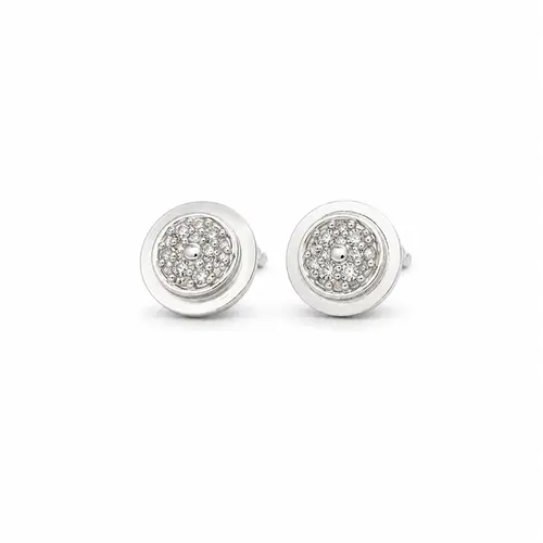 BRINCO REDONDO LIZ BANHADO A PRATA925
