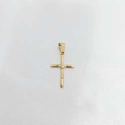 PINGENTE CRISTO BANHADO A OURO 18K