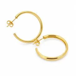 ARGOLA MEL P BANHADA A OURO 18K