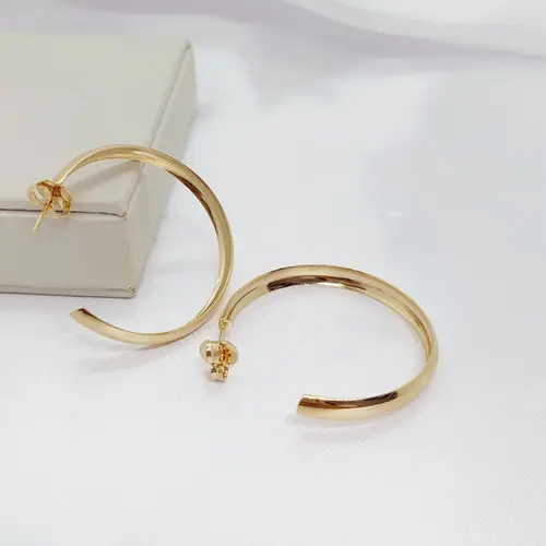 ARGOLA MEL M BANHADA A OURO 18K