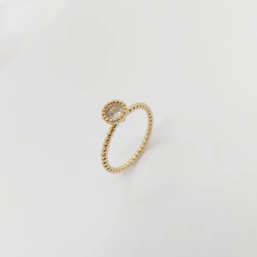 ANEL PURO LUXO BANHADO A OURO 18K