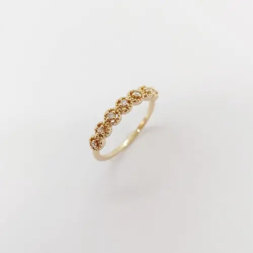 ANEL MOANA BANHADO A OURO 18K
