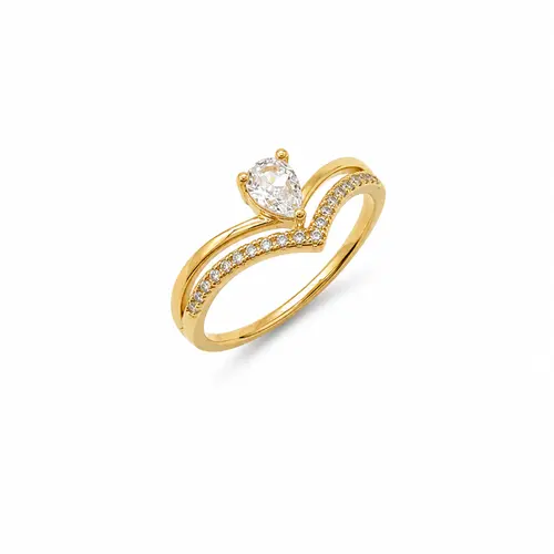 ANEL LIZ BANHADO A OURO 18K