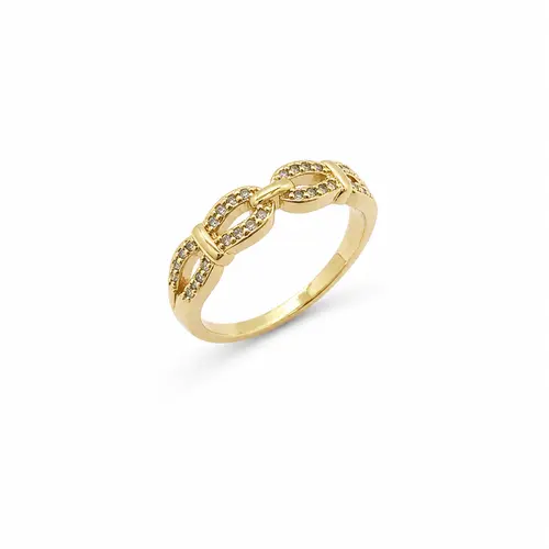 ANEL BRISA BANHADO A OURO 18K