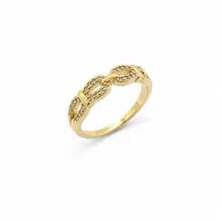 ANEL BRISA BANHADO A OURO 18K