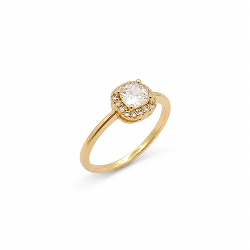 ANEL GOLD LUXO BANHADO A OURO 18K
