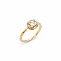 ANEL GOLD LUXO BANHADO A OURO 18K
