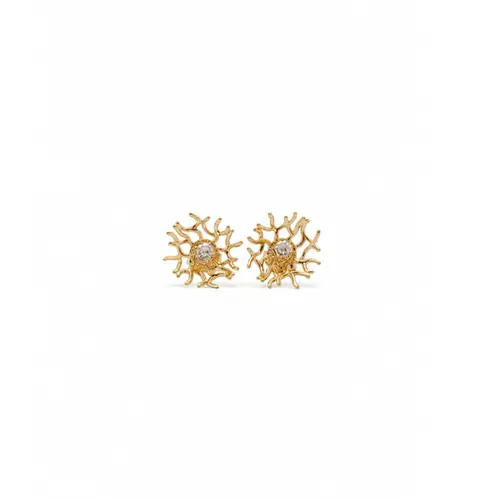 BRINCO GALHOS BANHADO A OURO 18K