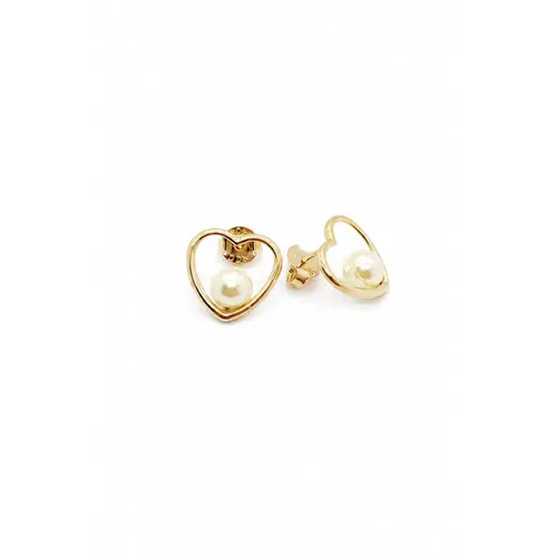 BRINCO CORAÇÃO BANHADO A OURO 18K