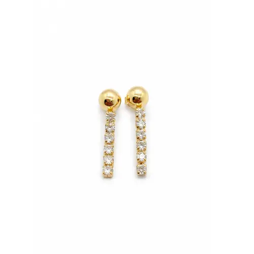 BRINCO CRAVEJADO BANHADO A OURO 18K