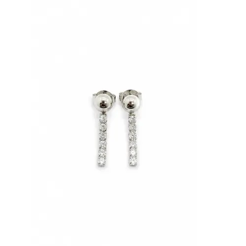 BRINCO CRAVEJADO BANHADO A OURO BRANCO