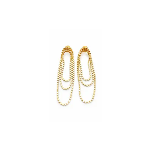BRINCO LONGO BANHADO A OURO 18K