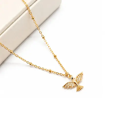 COLAR DIVINO BANHADO A OURO 18K