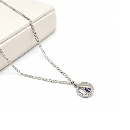 CHOKER SANTA BANHADA A OURO BRANCO