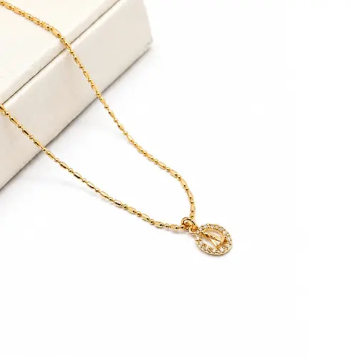 CHOKER SANTA BANHADA A OURO 18K