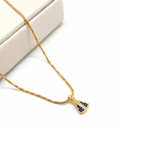 CHOKER SANTA BANHADA A OURO 18K