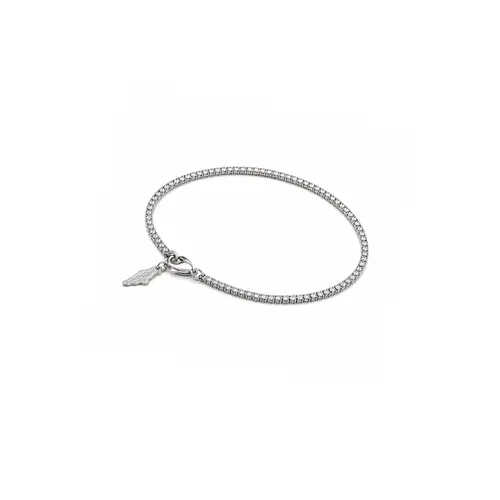 PULSEIRA RIVIERA BANHADA A OURO BRANCO