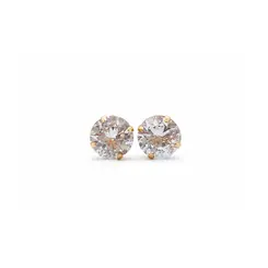 BRINCO PONTO DE LUZ BANHADO A OURO 18K