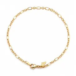 PULSEIRA MASCULINA BANHADA A OURO 18K