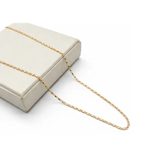 CORRENTE MASCULINA BANHADA A OURO 18K
