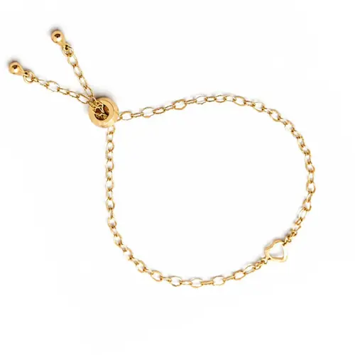 PULSEIRA GRAVATA BANHADA A OURO 18K