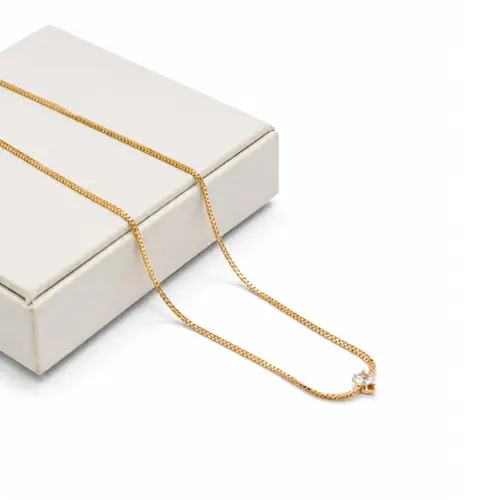 CHOKER GOTA BANHADA A OURO 18K