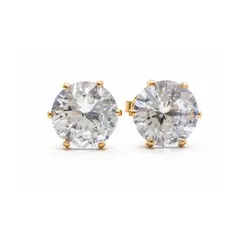 BRINCO PONTO DE LUZ GG BANHADO A OURO 18K