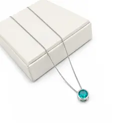 COLAR PINGENTE REDONDO BANHADO A OURO 18K