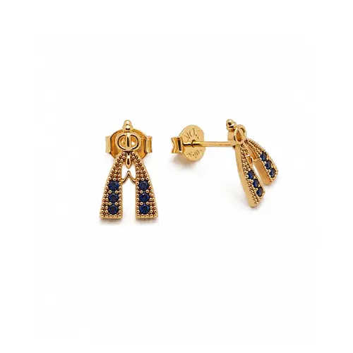 BRINCO NOSSA SENHORA BANHADO A OURO 18K.