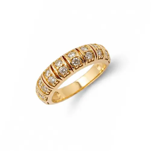 ANEL APARADOR BANHADO A OURO 18K